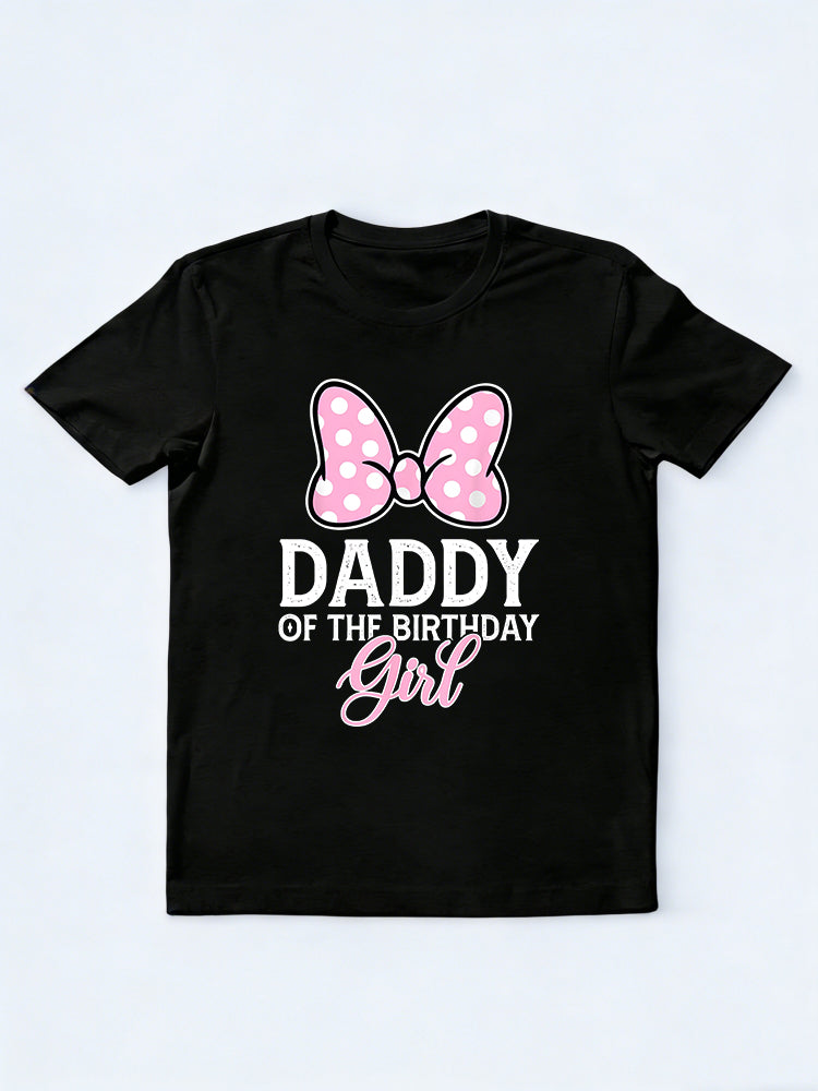 Daddy of the Birthday Girl Gift T-shirt