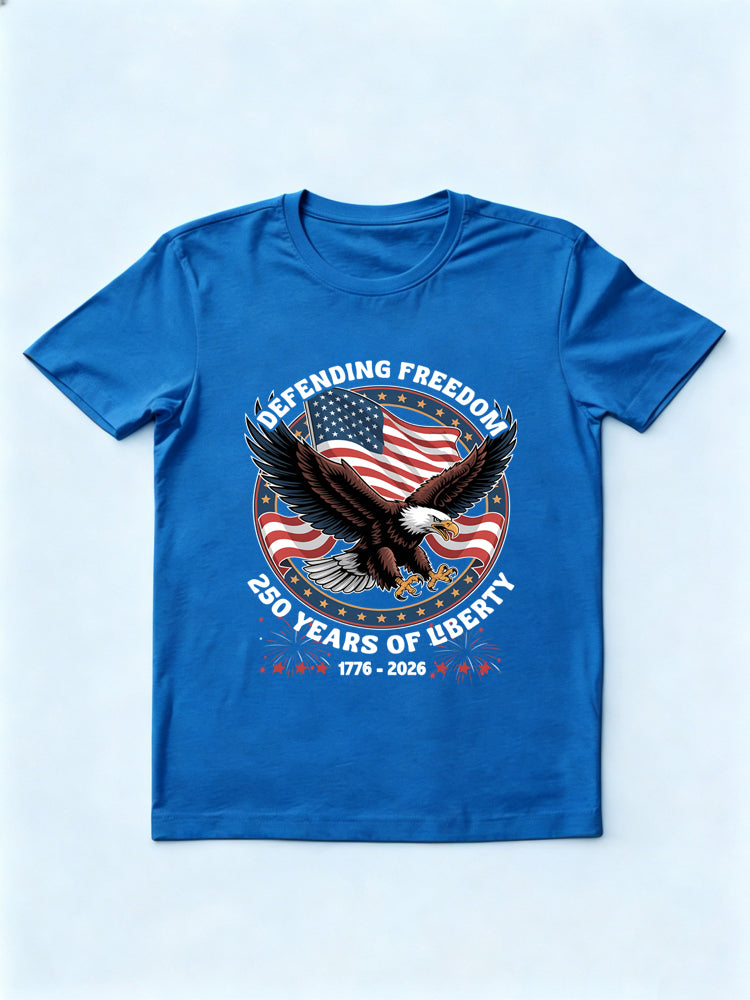 Defending Freedom 250 Years of Liberty Gift T-shirt