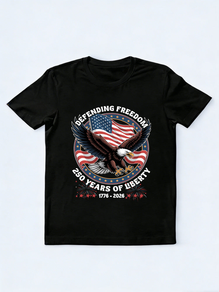Defending Freedom 250 Years of Liberty Gift T-shirt