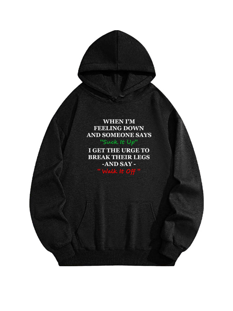 Don't Suck It Up Christmas Season Vibe Hoodie