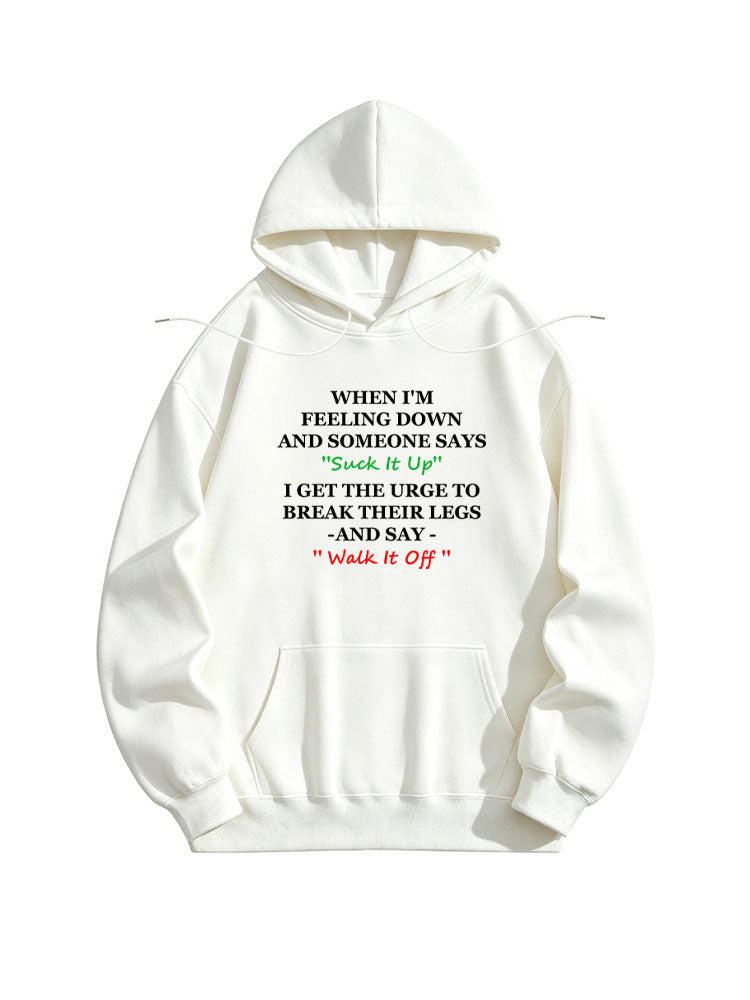 Don't Suck It Up Christmas Season Vibe Hoodie