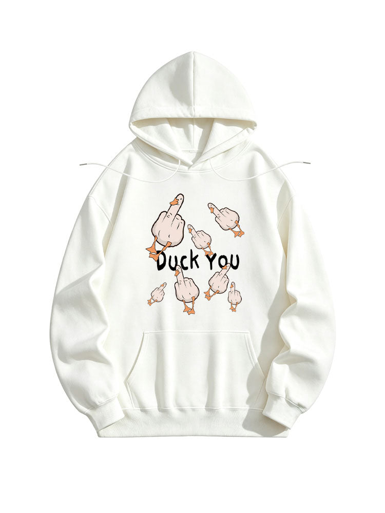 Duck You Christmas Season Vibe Hoodie