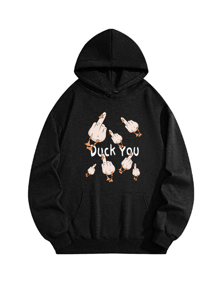 Duck You Christmas Season Vibe Hoodie