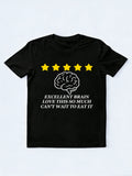 Eat Excellent Brain T-shirt