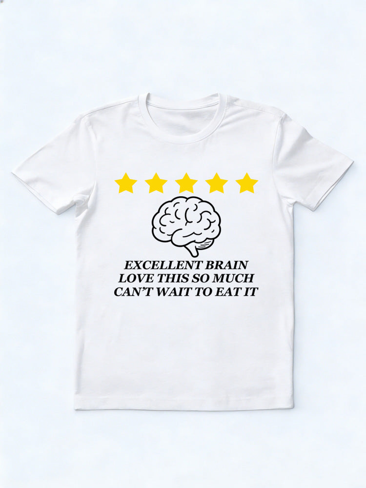 Eat Excellent Brain T-shirt