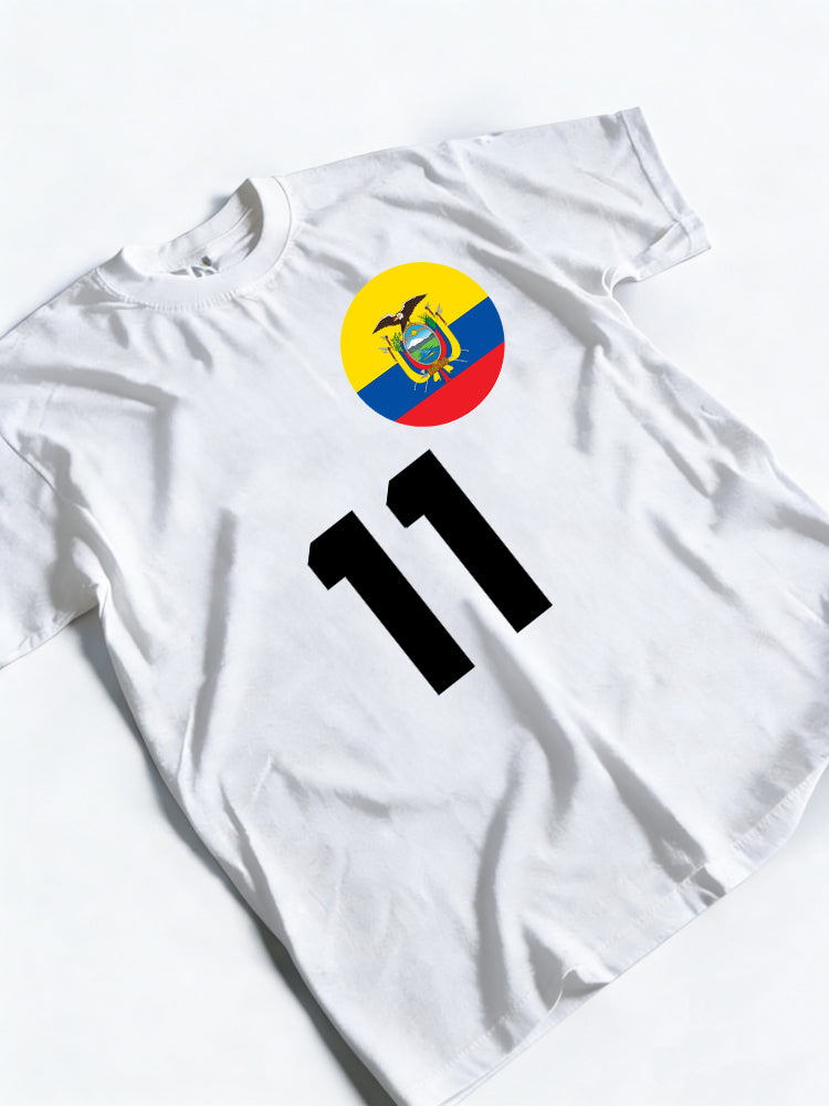 Ecuador 11 Worldcup 2026 Champion MVP Player T-shirt