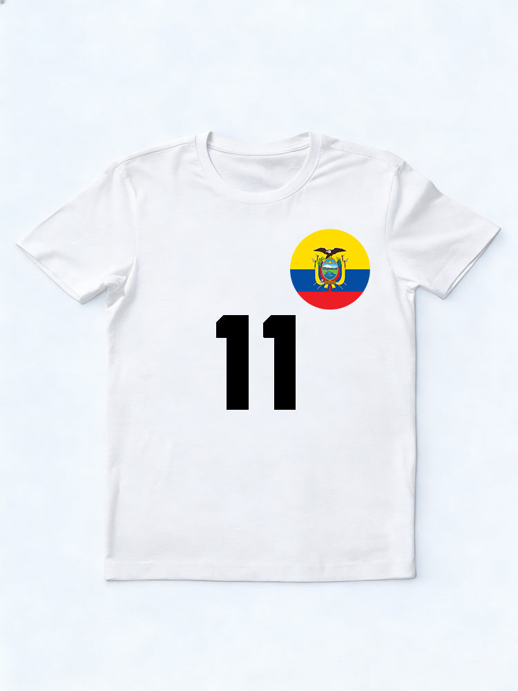 Ecuador 11 Worldcup 2026 Champion MVP Player T-shirt