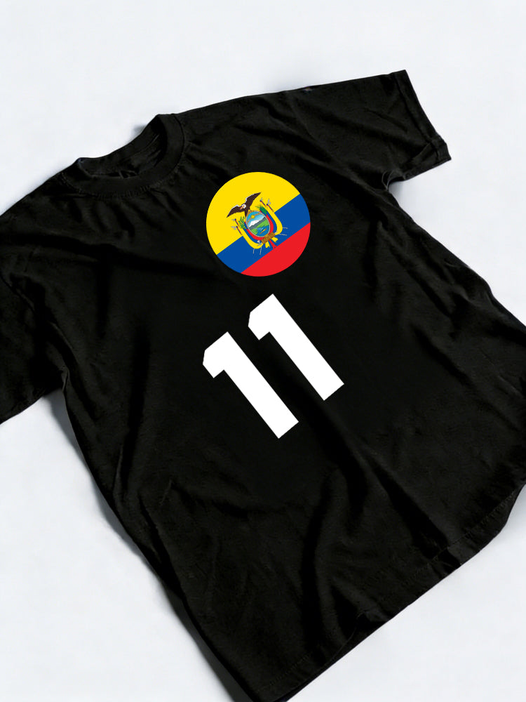 Ecuador 11 Worldcup 2026 Champion MVP Player T-shirt