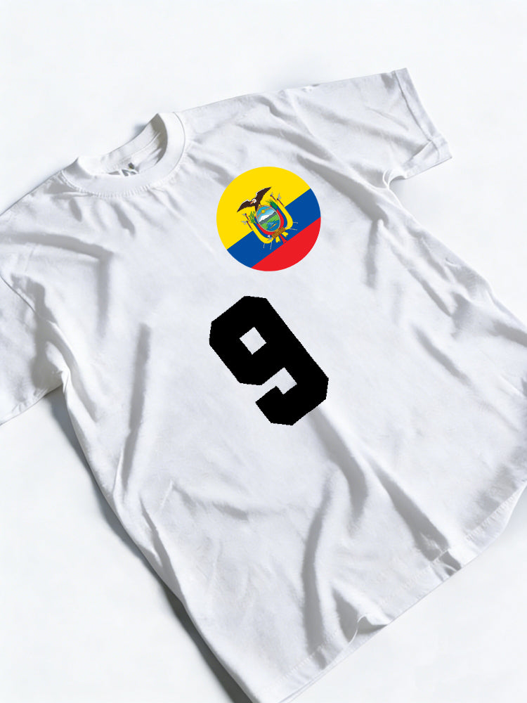 Ecuador 9 Worldcup 2026 Champion MVP Player T-shirt