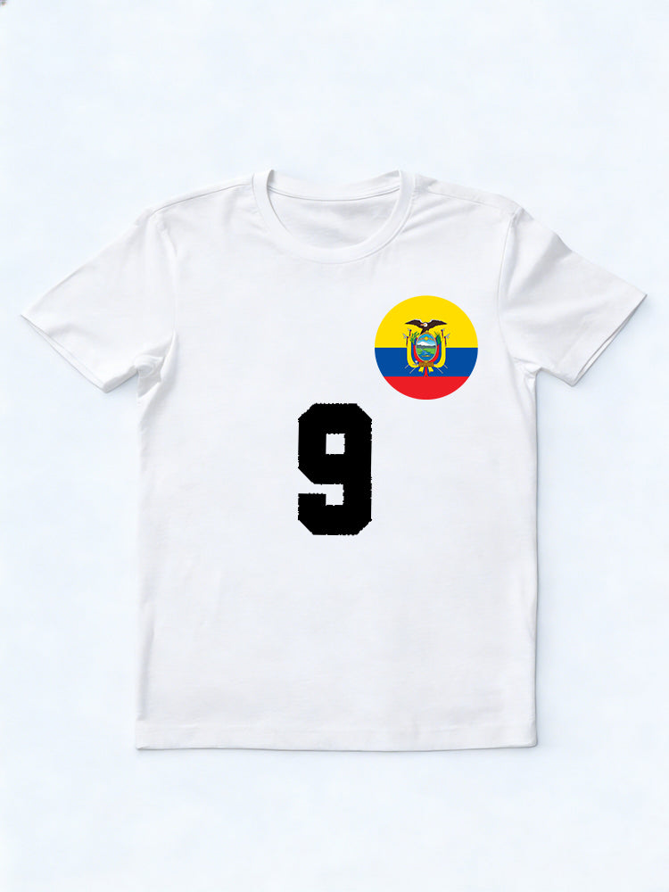 Ecuador 9 Worldcup 2026 Champion MVP Player T-shirt