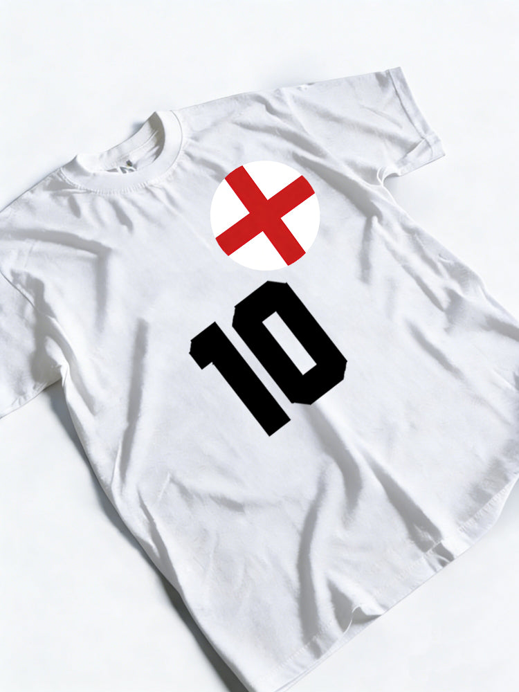 England 10 Worldcup 2026 Champion MVP Player T-shirt