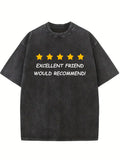 Excellent Friend Washed T-shirt