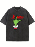 FKing Merry Christmas Washed T-shirt