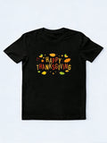 Fall Color Cute Happy Thanksgiving Day Gift T-Shirt