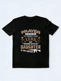Funny for Proud Daddy Dad If You Mess My Daughter Father Day T-Shirt