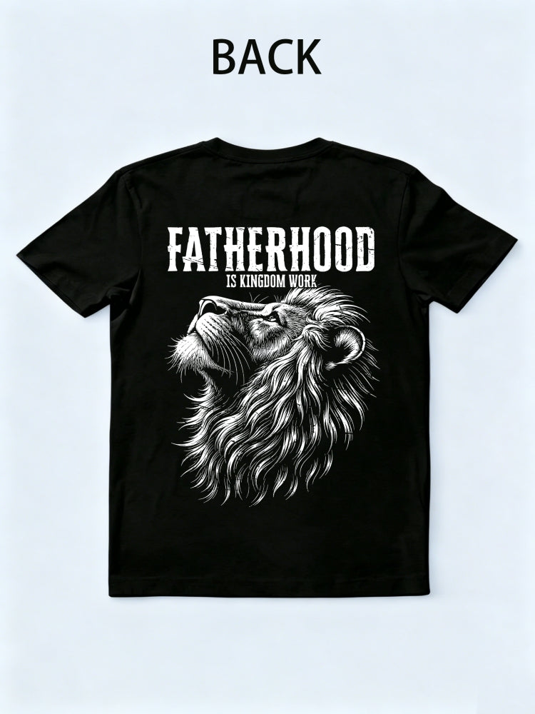 Fatherhood Is Kingdom Work Gift T-shirt
