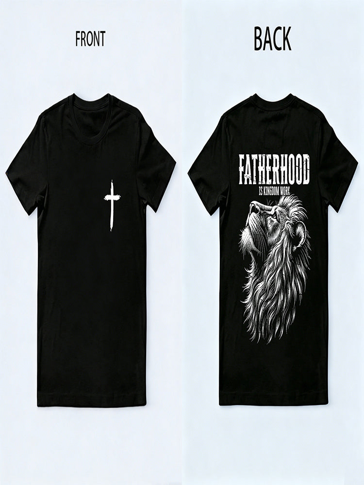 Fatherhood Is Kingdom Work Gift T-shirt