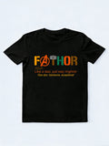 Fathor Like A Dad Just Way Mightier Gift T-shirt