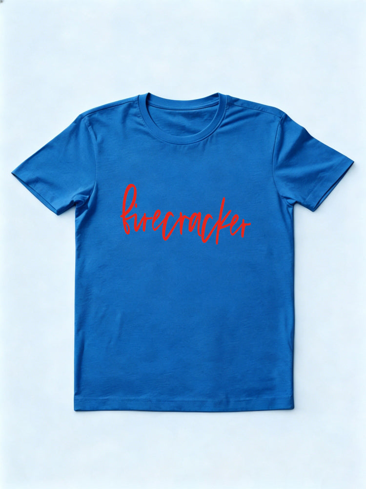 Firecracker Patriotic Independence Day 4th of July Gift T-shirt