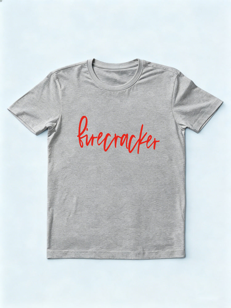 Firecracker Patriotic Independence Day 4th of July Gift T-shirt