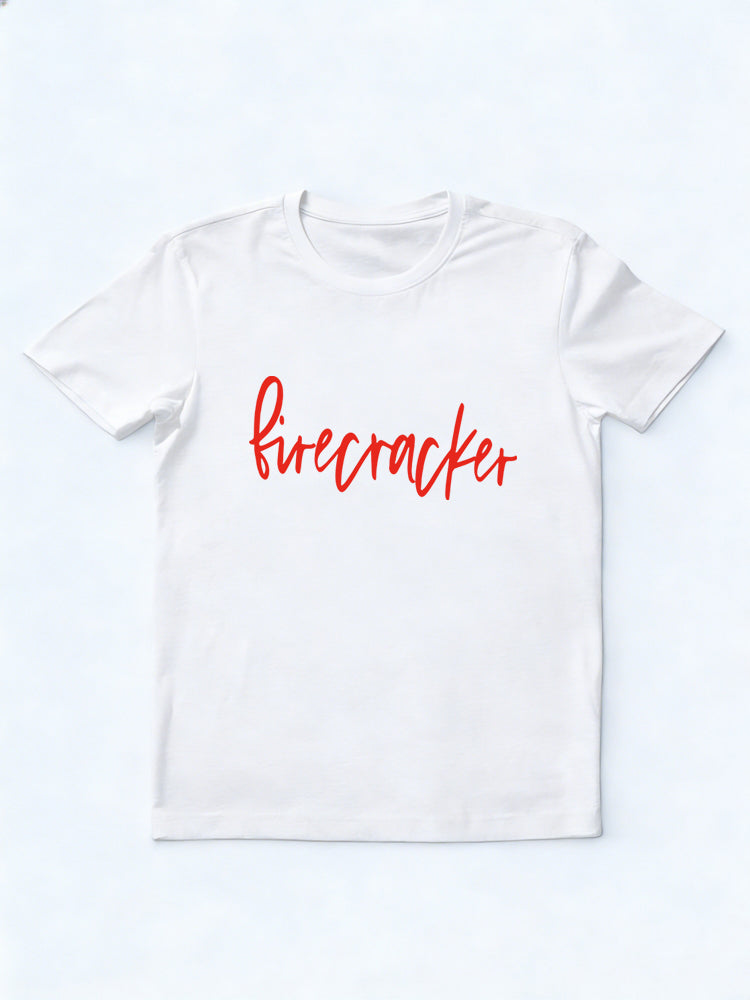 Firecracker Patriotic Independence Day 4th of July Gift T-shirt