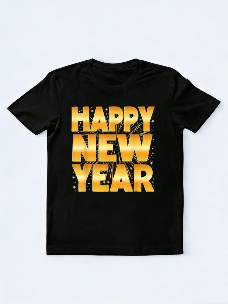 Fireworks Happy New Year Gift T-Shirt