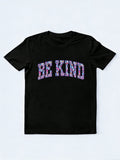 Floral Be Kind Inspirational Back to School Gift T-shirt