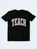 Floral Teach Teacher Back to School Gift T-shirt