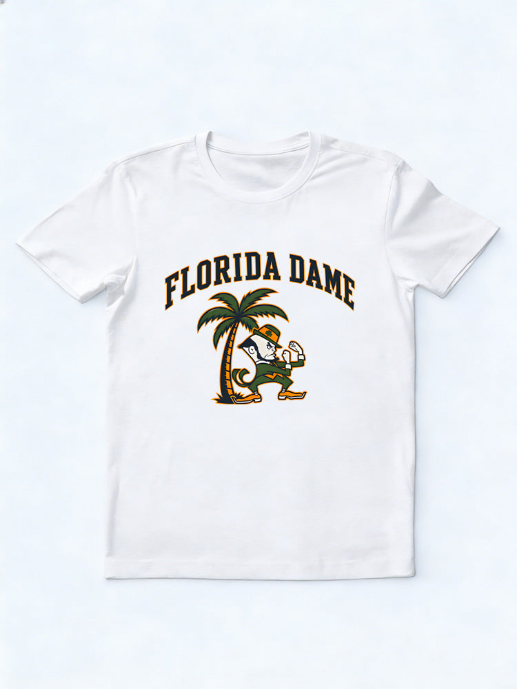 Florida Dame Back To School Gift T-shirt