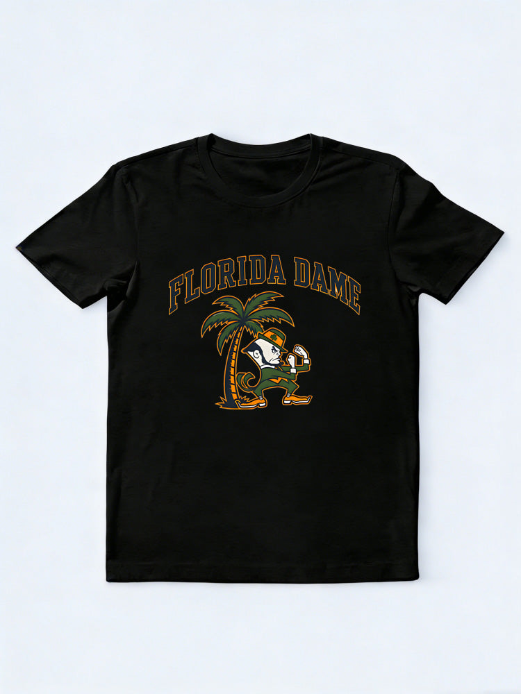 Florida Dame Back To School Gift T-shirt