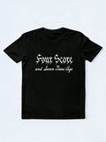 Four Score and Seven Beers Ago 4th of July Gift T-shirt
