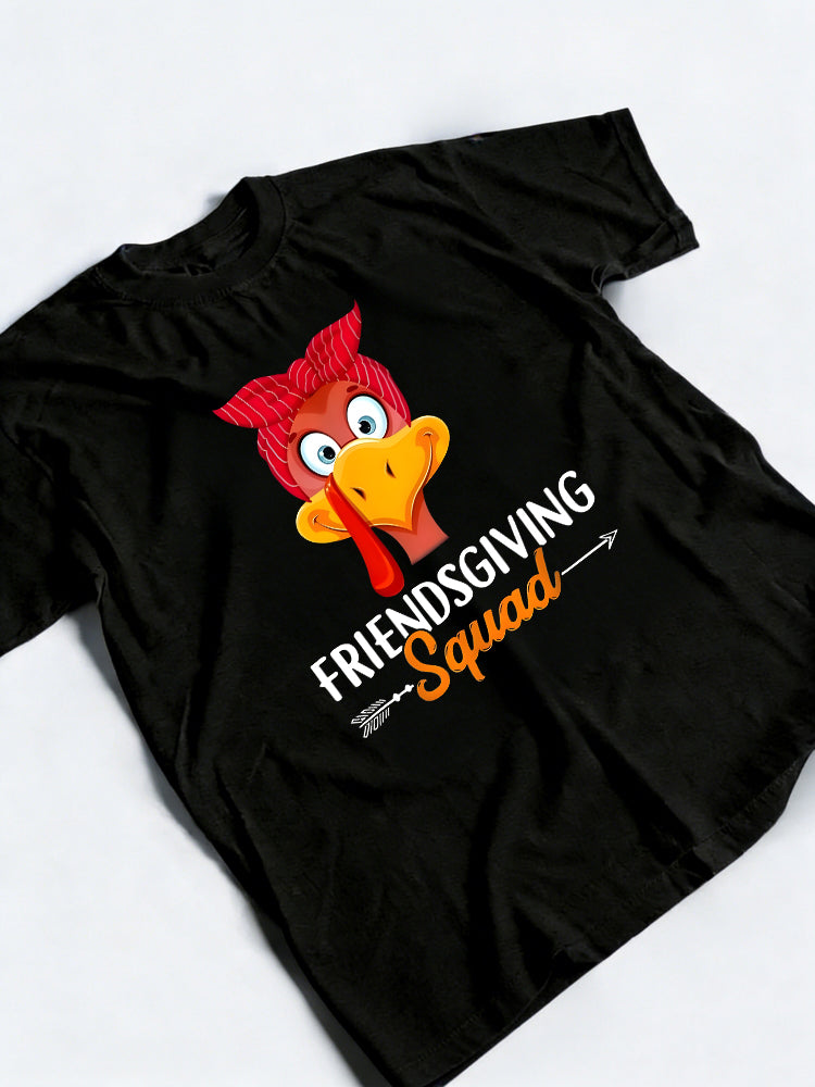 Friendsgiving Turkey Thanksgiving Friends Family Gift T-Shirt