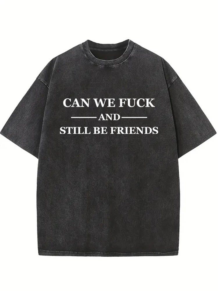 Fuck Friends Washed T-shirt