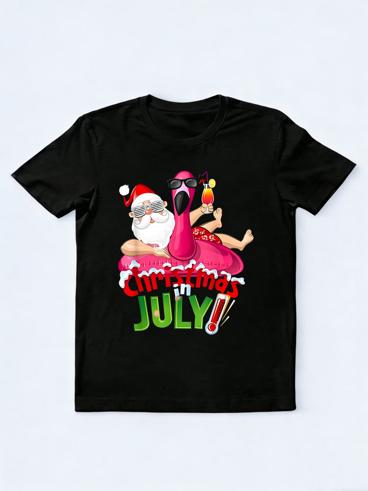 Funny Christmas In July Christmas Gift T-shirt