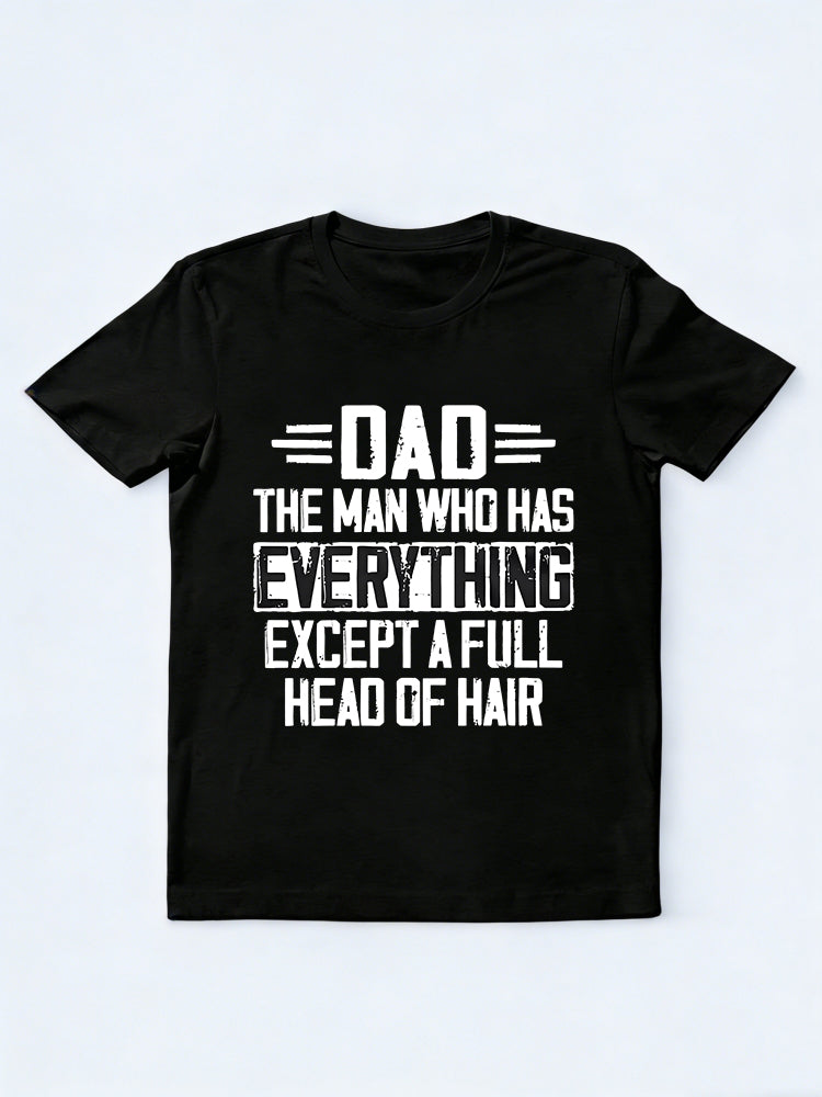 Funny Dad Bald Dad Funny Father‘s Day Gift T-Shirt