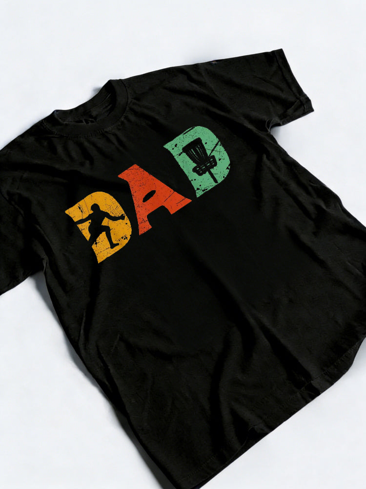 Funny Disc Golf Dad Happy Father‘s Day Gift T-Shirt
