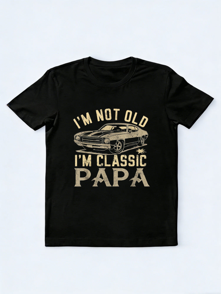 I am Classic Papa Gift for Father's Day T-Shirt