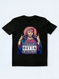 Funny Jesus Funny Christian Straight Outta Bethlehem Easter Gift T-Shirt