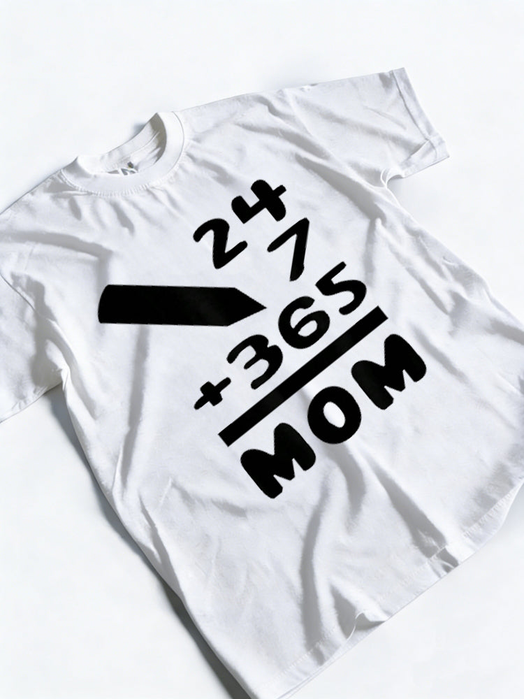 Funny Printed Mother's Day Gift T-Shirt
