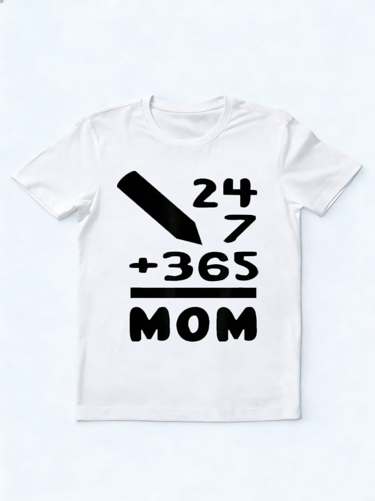 Funny Printed Mother's Day Gift T-Shirt