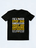 Step Dad Step Daughter Stepdad Father's Day T-Shirt