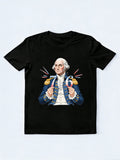 George Washington 76 Patriotic 4th of July T-Shirt