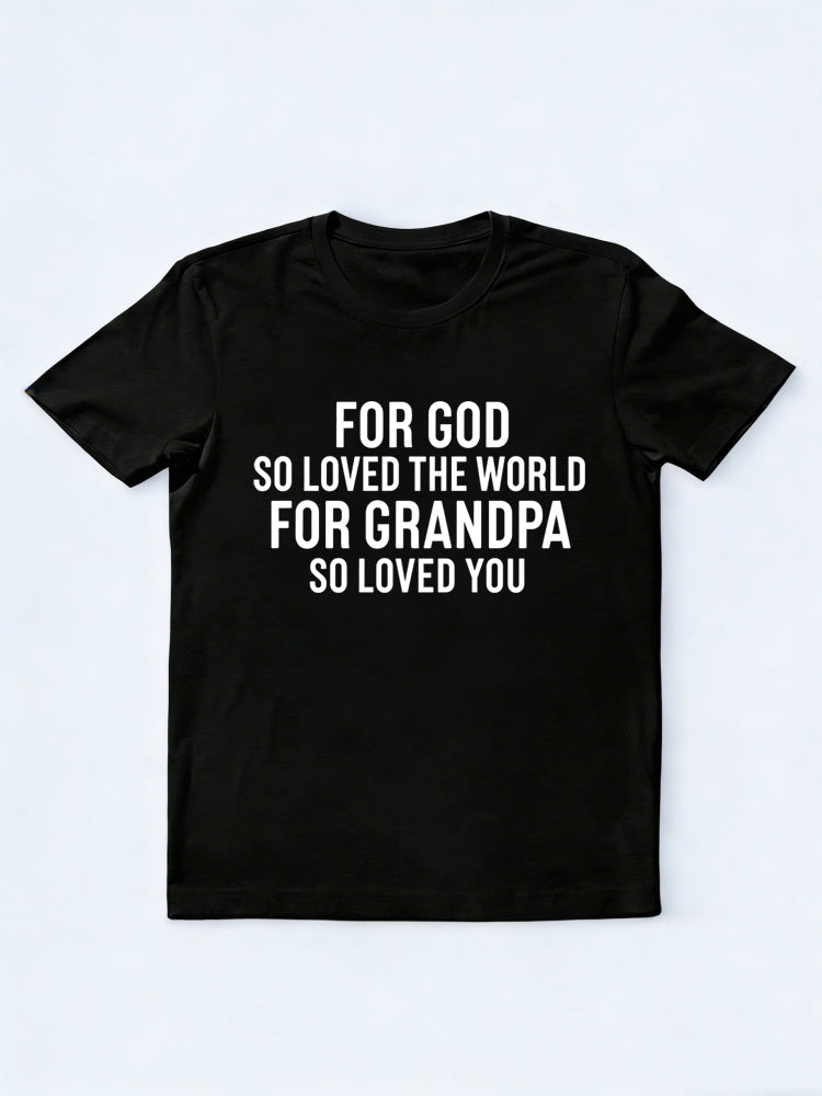 God And Dad So Loves You Gift T-shirt