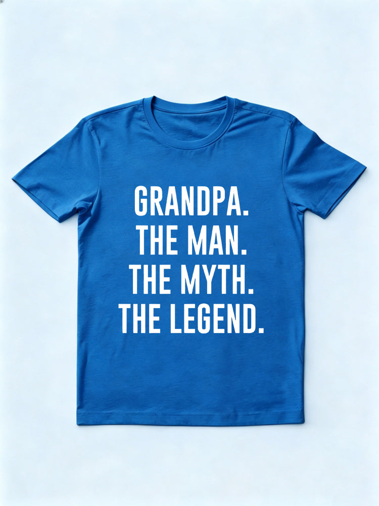 Grandpa The Man The Myth The Legend Father's Day Gift T-shirt