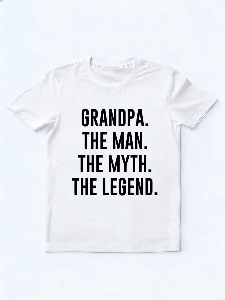 Grandpa The Man The Myth The Legend Father's Day Gift T-shirt