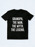 Grandpa The Man The Myth The Legend Father's Day Gift T-shirt