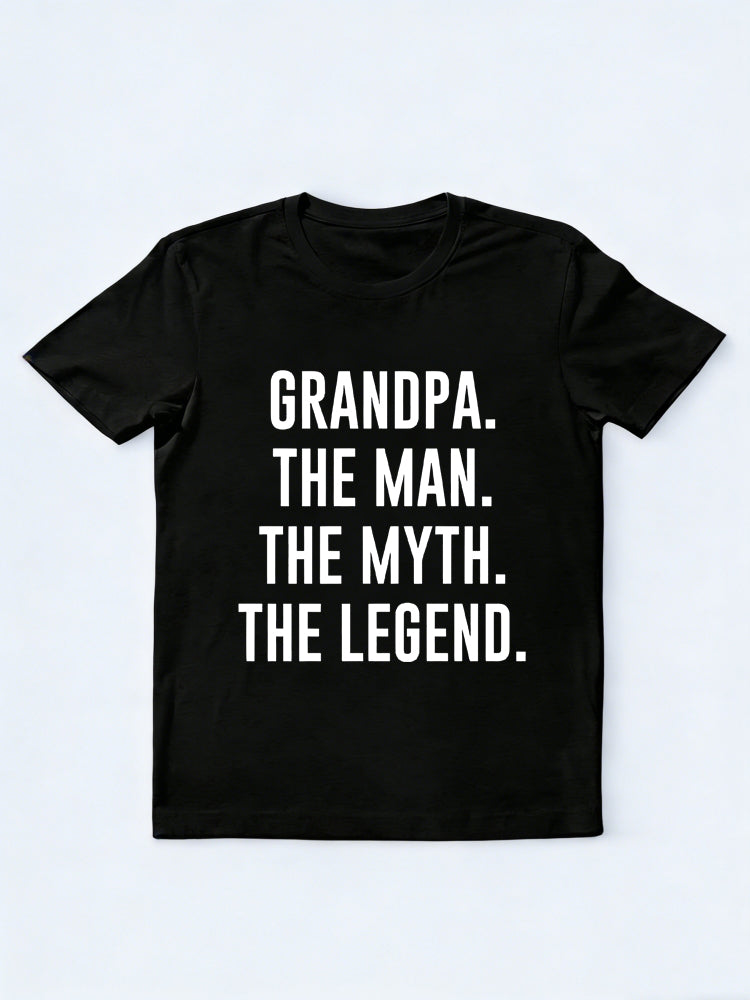 Grandpa The Man The Myth The Legend Father's Day Gift T-shirt
