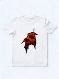 Halloween Leave Face Spooky Season Vibe T-shirt