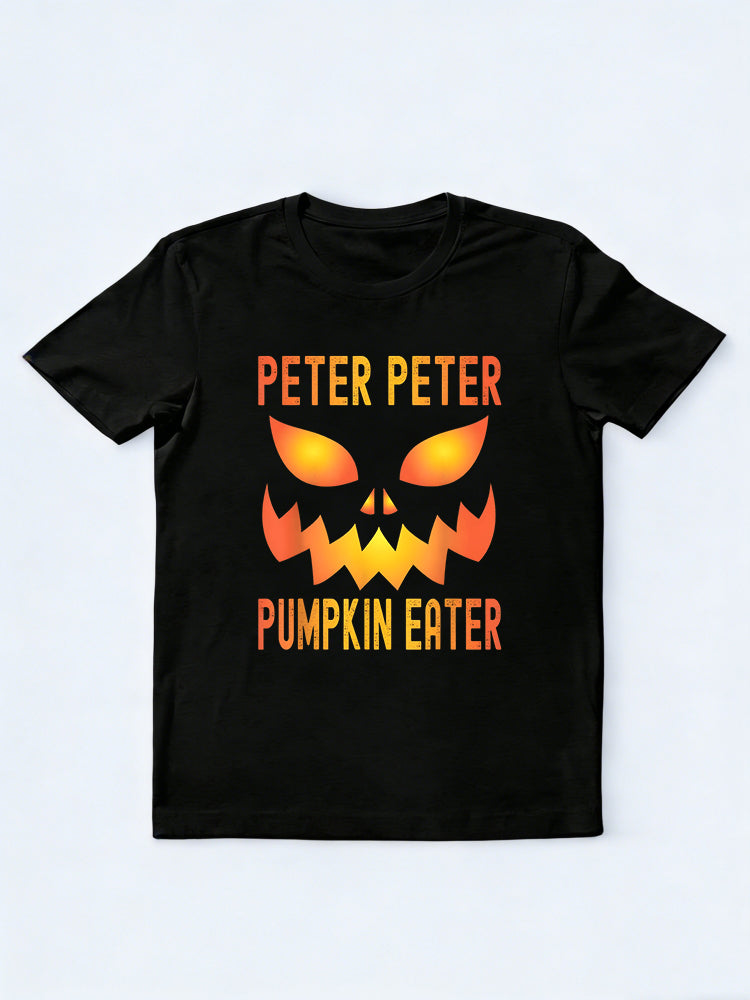 Halloween Matching Costume Peter Pumpkin Eater Halloween Gift T-Shirt