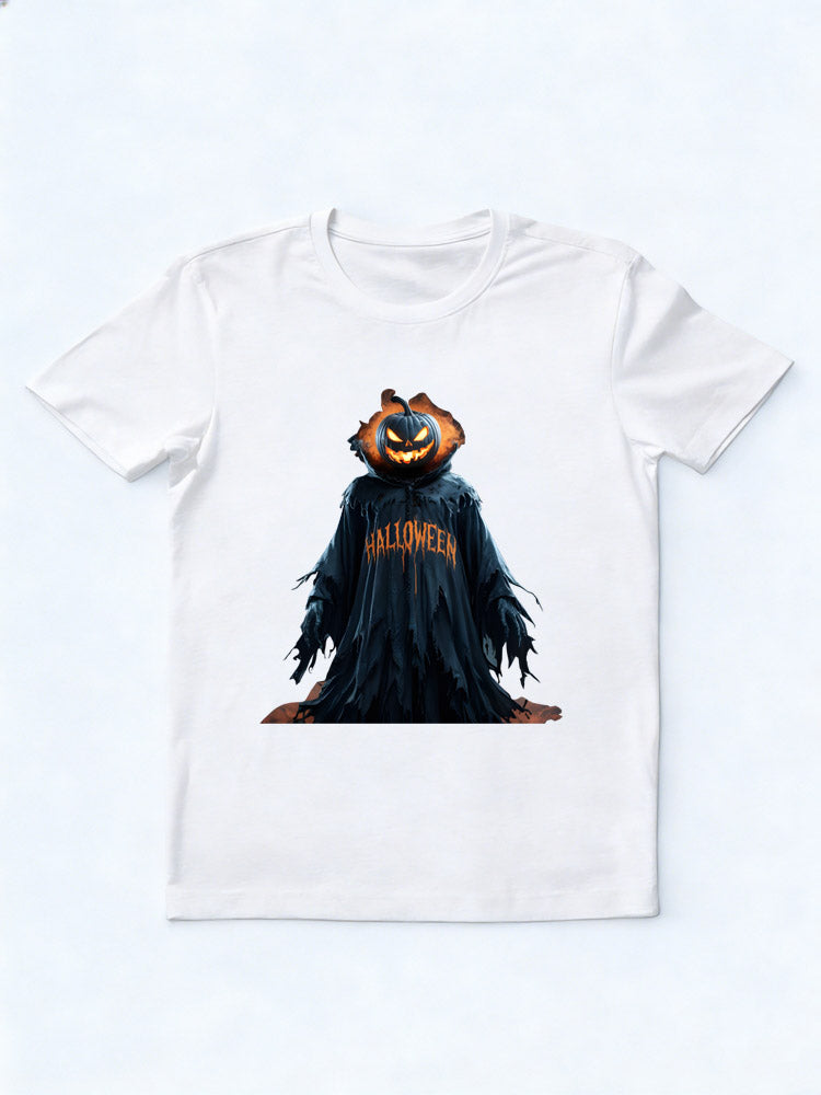 Happy Halloween Spooky Season Horrible Pumpkin Ghost T-shirt